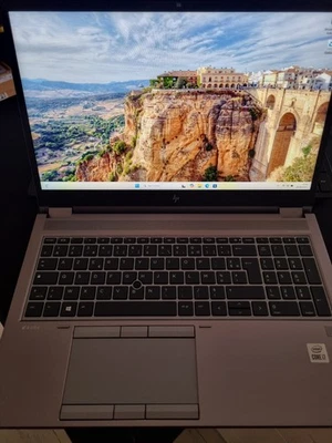 HP ZBook Fury 15 G7 15.6" i7-10750H 32GB RAM 512GB SSD NVIDIA T2000 Win 11 Pro - Photo 1/4