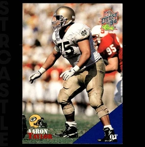 Aaron Taylor 1994 ClΓ‘sico NFL Draft #39 Notre Dame Lucha Irlandesa π FΓΊtbol Ca - Imagen 1 de 3