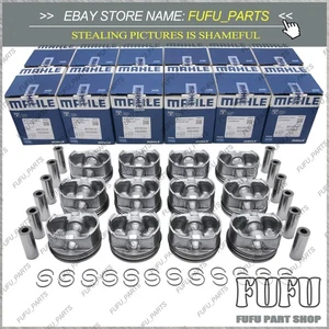 MAHLE Piston&Ring Set Φ82+0.5mm for Mercedes-Benz S600L 5.5T V12 M275 W221 W220 - Picture 1 of 6