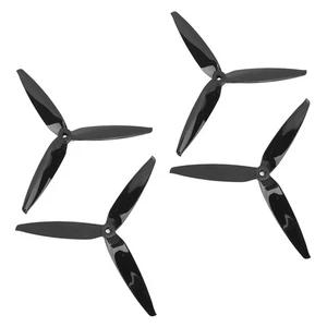 (Black)4PCS Polycarbonate 7040Blade Propellers With 3 Blades For 7 Inch DY - Picture 1 of 12
