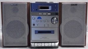 Sony HCD-EP313 Micro Hi Fi Component CD Cassette Player AM/FM Speakers - READ - Picture 1 of 23