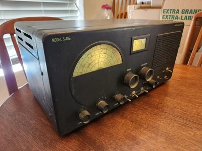 Hallicrafters Model S-40B Vintage early 50's Short Wave Receiver Seems to Work - Image 1 of 4