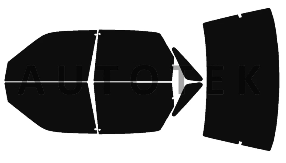 Película de ventana precortada en todos los lados cualquier tono para Mazda 626 sedán 1988-1992 Foto 1 de 4