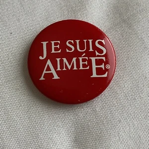 I Am Loved 1" Helzberg Foundation Button Pin - FRANZÖSISCH (Je Suis Aimee) - Bild 1 von 2