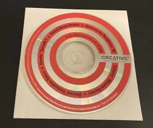 1995 Creative Labs 5 Games PC CD-ROM - Cyberia, Descent, Heretic, Pinball +1 - Picture 1 of 2