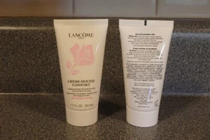 2 x Lancome Creme Mousse Confort Cleansing Creamy Foam 1.7 oz/50ml ~ NEW, FRESH - Picture 1 of 1