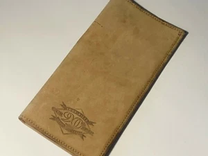Red Wing Shoes Large Leather Wallet - 90TH ANNIVERSARY 1995 -RARE -FREE SHIPPING - Picture 1 of 4