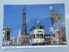 Vintage 1997 Blackpool Tram Real Photo Postcard