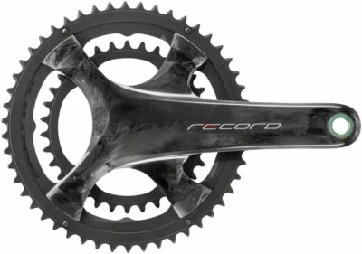 Campagnolo Record Crankset - 172.5mm, 12-Speed, 53/39t, 112/146 Asymmetric BCD, - Image 1 of 3