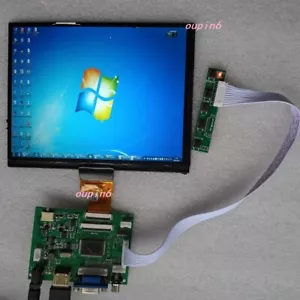 HDMI VGA 2AV LCD Controller Board Kit z panelem 8" 1024X768 Wyświetlacz ekranu 4:3 - Zdjęcie 1 z 3