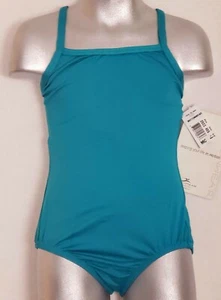 Motionwear Niñas Niño Mediana Azul Cerdoso 469 Camisa V- Correas Traseras Leotardo Nueva con Etiquetas 2603 - Imagen 1 de 8