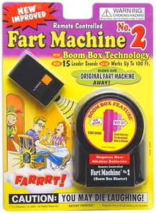 Machine à pets « N°2 » ~ Bruits de pets télécommandés ! ~ Blague farce nouveauté gag - Photo 1/1