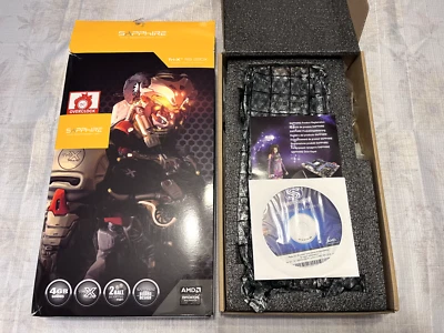 Sapphire AMD Radeon Tri-X R9-290X OC 4GB GDDR5 Video Graphics Card GPU 11226-16 - Image 1 of 4