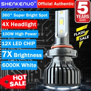 Combo 4X faros delanteros LED bombillas haz alto bajo F8 para Toyota Prius 2010-2015 - Imagen 1 de 10