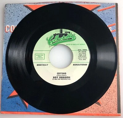 Roy Orbison / Crying & Dream Baby (How Long Must I Dream) / 45 rpm / NM+ - Image 1 of 4