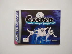 Notice - Casper - Nintendo Game Boy Advance - EUR - Photo 1/5
