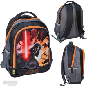 Schulrucksack Rucksack DARTH VADER STAR WARS Schultasche Ranzen grau/orange NEU - Bild 1 von 1