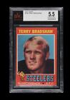 1971 TOPPS TERRY BRADSHAW #156 ROOKIE RC BVG 5.5 STEELERS FOOTBALL LEGEND CARD