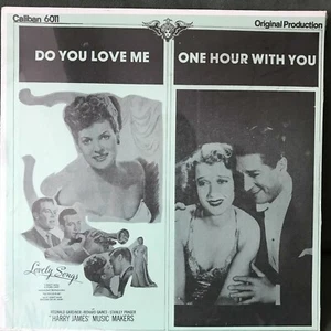 Do You Love Me & One Hour With You Soundtracks LP New Sealed Caliban 6011 - Foto 1 di 2