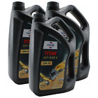 Fuchs 15 Liter Titan Gt1 Flex 3 Sae 5W-40 Engine Oil 3 X 5L For Audi Jaguar Mb