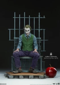 Sideshow Collectibles Joker - Jail Cell Heath Ledger Premium Edition Statue NIB - Picture 1 of 3