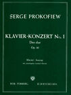 Konzert f�r Klavier und Orch. Nr.1 Des-Dur, op.10 Sergei Prokofiev Piano and Orc