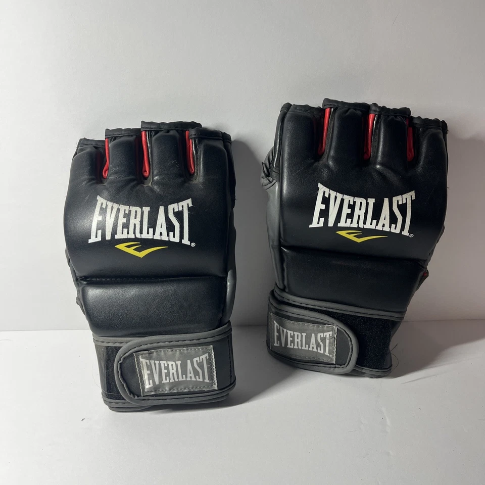 GUANTES DE AGARRE ESTILO PRO EVERLAST MMA NEGROS 6 OZ pequeños/medianos Foto 1 de 4