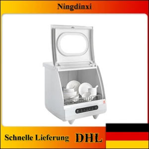 White Mini Dishwasher Countertop Dishwasher Portable Dishwasher - Picture 1 of 20