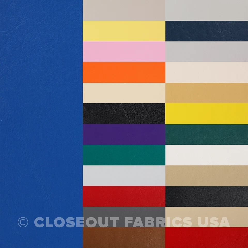 Seascape - Marine Vinyl Fabric - Boat Auto Faux Leather Upholstery - 54" Wide - Image 1 of 1