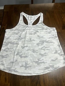 Zyia White Camo Athletic Tank Size XXL NWOT - Picture 1 of 4