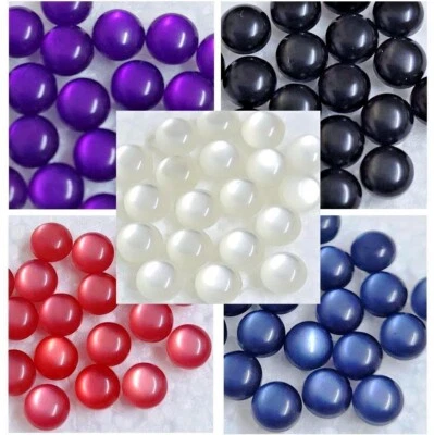 JHB Dome Top Doll Button 5mm Self Shank Mushroom Head Baby Sewing Mini Art Craft - Image 1 of 4