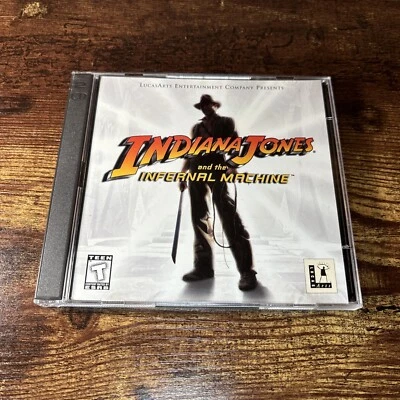 Indiana Jones and the Infernal Machine (PC, 1999) 2 Discs CD-ROM LucasArts - Image 1 of 4