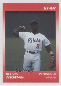 1990 Star Peninsula Pilots Delvin Thomas #22