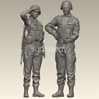 WWII Military Korean Infantry Men and Women Army Unassembled Unpainted 1/35
