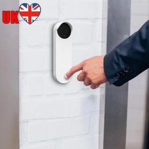 Doorbell Silicone Cover Case Doorbell Accessories for Google Nest (White) - Afbeelding 1 van 8
