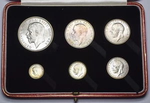 1927 Proof Set - George V British Silver Coins - Picture 1 of 6