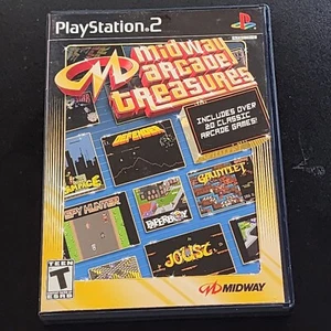 Midway Arcade Treasures PS2 - Complete in Box CIB, Great Condition, Reg Card - Picture 1 of 12