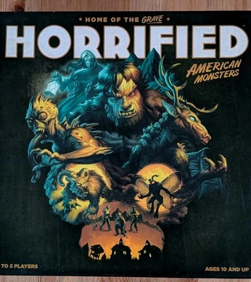 Horrified American Monsters Board Game Ravensburger - Image 1 of 4