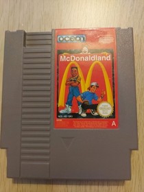 McDonaldland MC Bambini Nintendo NES Gioco PAL A Cartuccia Sciolta con Custodia Ocean