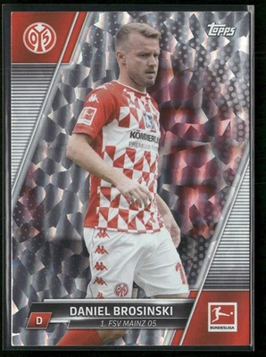 2021-22 Topps Bundesliga #140 Daniel Brosinski Speckle Foil Foto 1 de 2