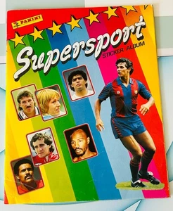 Panini Supersport 1987 Sticker Album β Incomplete β 55 Stickers β RARE VINTAGE - Picture 1 of 22