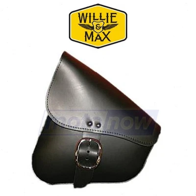 Willie & Max Leather Swingarm Bag for 2007-2012 Harley Davidson XL1200N si - Изображение 1 из 4