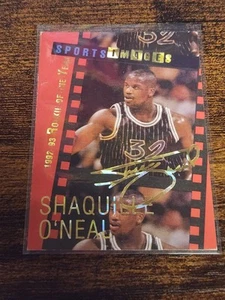 SPORTS IMAGES PROTOTYPE- SHAQUILLE O'NEAL 92-93 ROTY GOLD - ORLANDO MAGIC - Picture 1 of 2