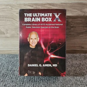 The Ultimate Brain Box X by Daniel Amen MD • 10 DVD Set • New Sealed PBS Special - Picture 1 of 8