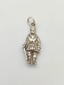 Vintage 925 Sterling Silber Schotte Charm Anhänger  - Bild 1 von 3