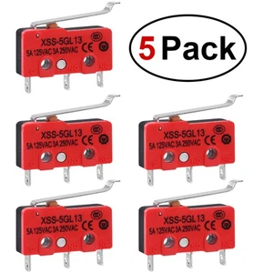 Uetek 5PCS Simuliertes Rollhebel SPDT AC Miniatur -Mikroschalter - Bild 1 von 3