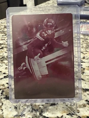 Placa de impressão Stefon Diggs Origins magenta 1/1 - Imagem 1 de 2