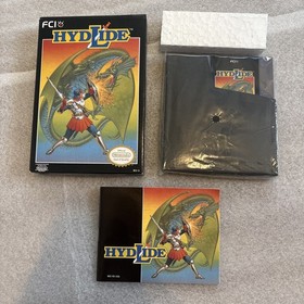 Hydlide - NES Nintendo Video Game - CIB Complete in Box Exc Cond Clean