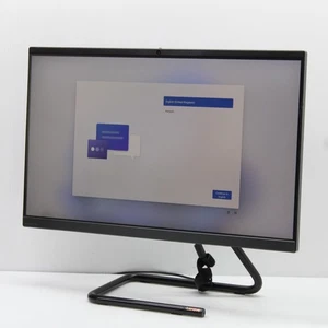 Lenovo ideacentre Windows 11 Pro 23.8 in AIO AMD Ryzen 5 4500U 4GB 128GB SSD - Picture 1 of 13