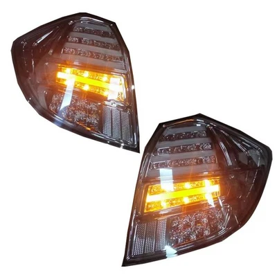 2009-2010 Chrome LED Rear lights For Hatchback Honda Fit Jazz LED Back Lamps - Imagem 1 de 4